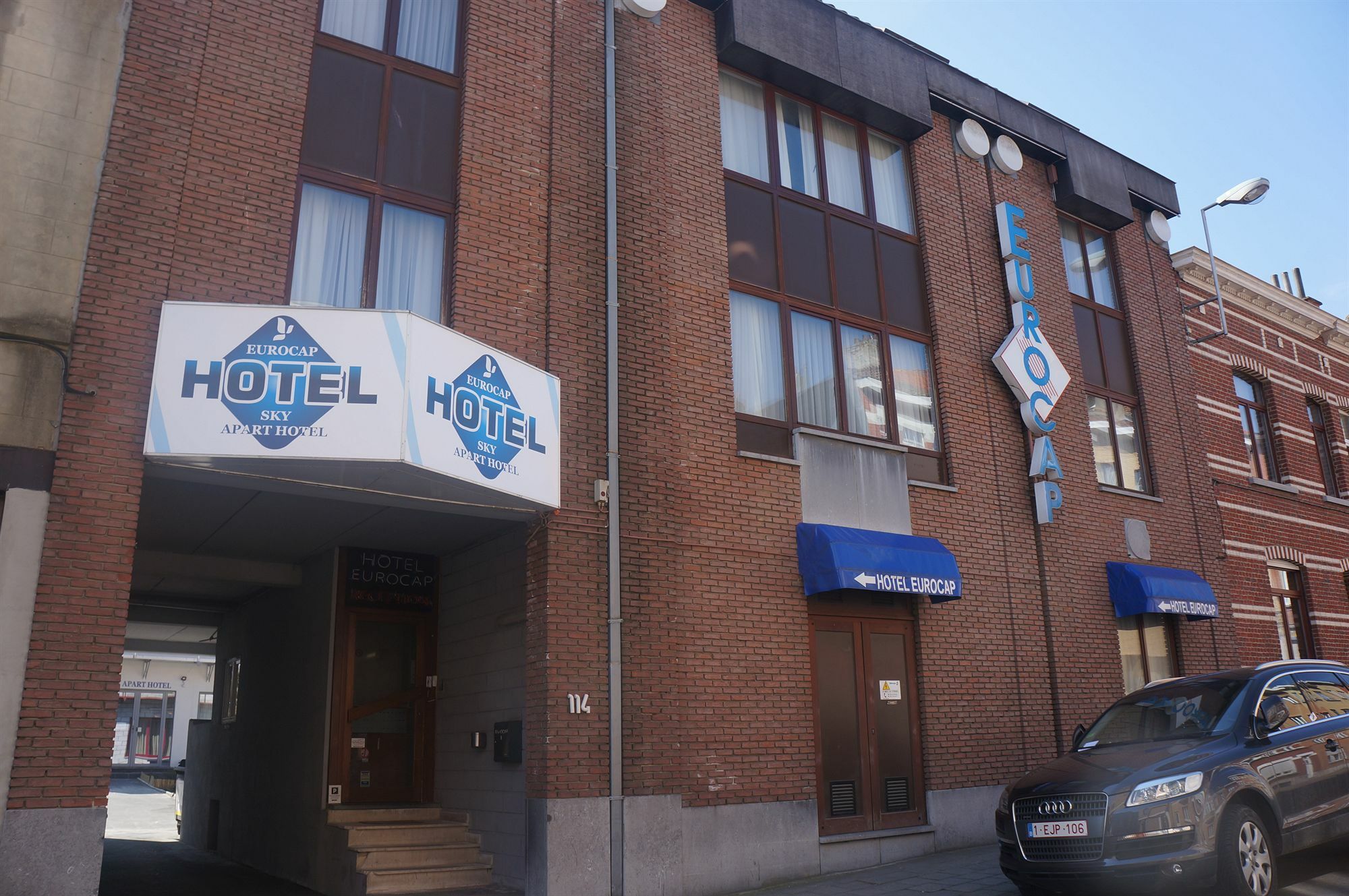 Sky Apart Hotel - Hotel Eurocap Jette Экстерьер фото